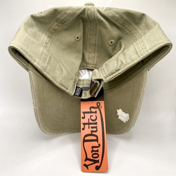 NWT New VON DUTCH SAGE DISTRESSED HAT OS Retro Y2K Vintage Unisex Western main image 8